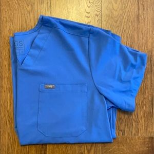 Cecil Blue FIGS ScrubS